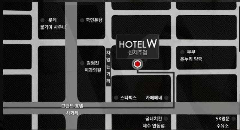 Hotel W Shinjeju Exterior foto